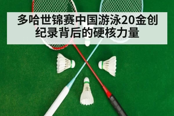 多哈世锦赛中国游泳20金创纪录背后的硬核力量